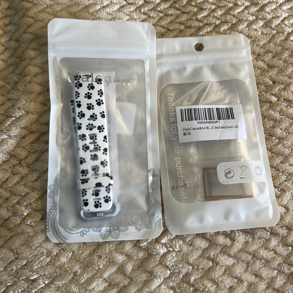 NWT Fitbit Watch band + screen cover